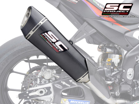 Picture of SC1-R carbon fibre exhaust (350 mm), specific for SC-Project 4-2-1 full exhaust system