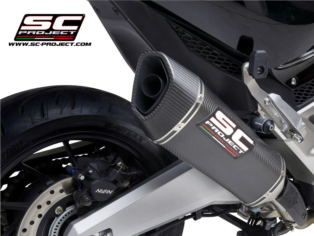 Picture of SC1-R carbon fibre exhaust