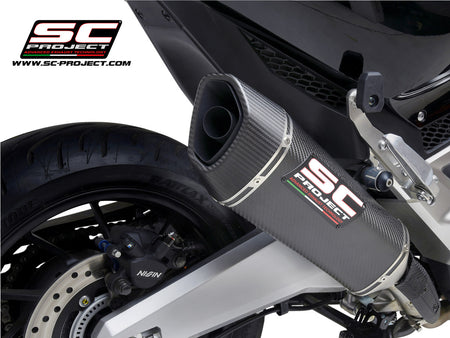 Picture of SC1-R carbon fibre exhaust