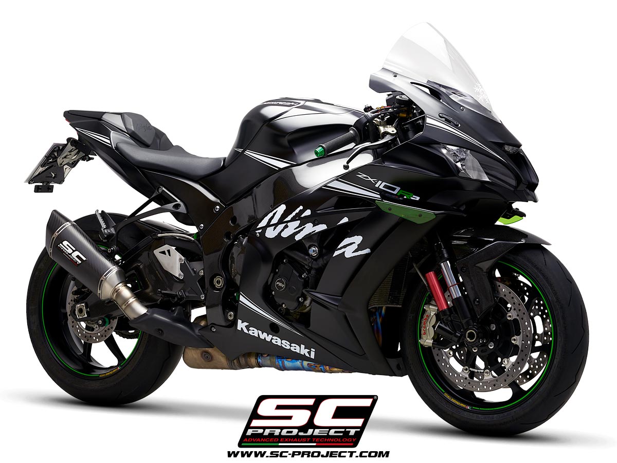 Picture of SC1-R carbon fibre exhaust