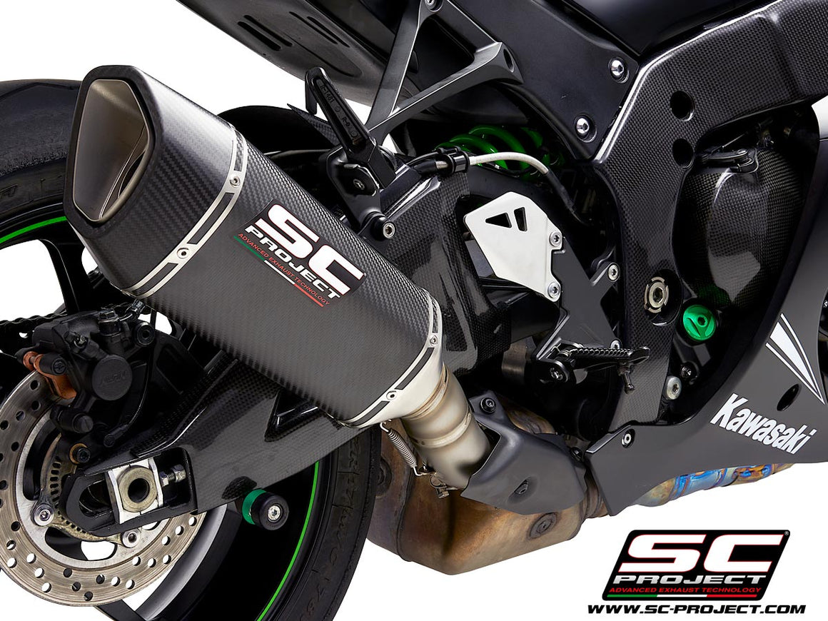Picture of SC1-R carbon fibre exhaust