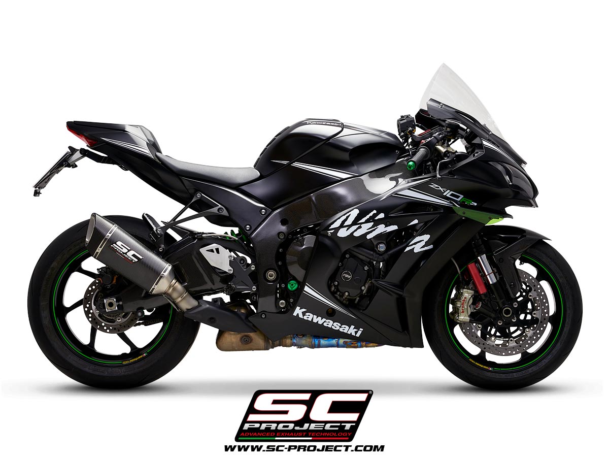 Picture of SC1-R carbon fibre exhaust