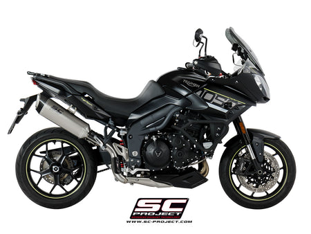 Picture of SC1-R carbon fibre exhaust, high mount