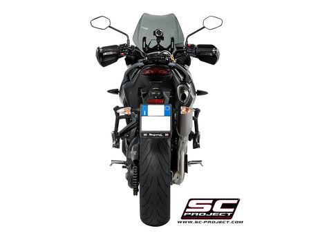 Picture of SC1-R titanium exhaust, high mount