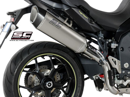 Picture of SC1-R titanium exhaust, high mount