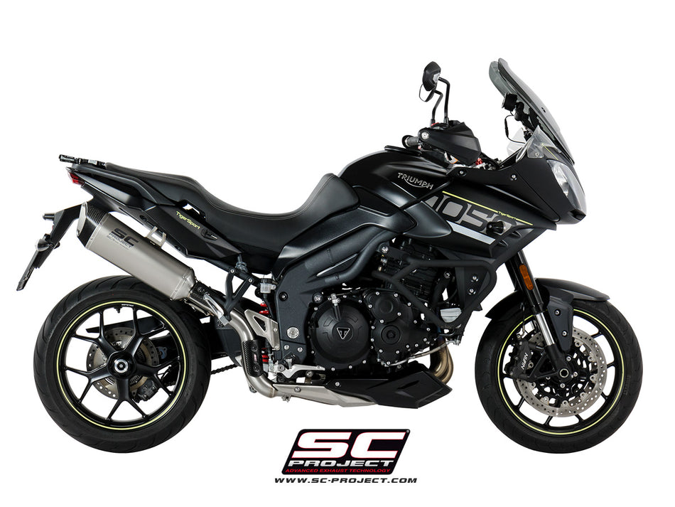 Picture of SC1-R titanium exhaust, high mount