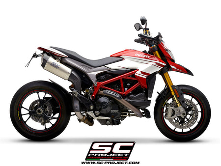 Picture of SC1-R titanium exhaust, high mount