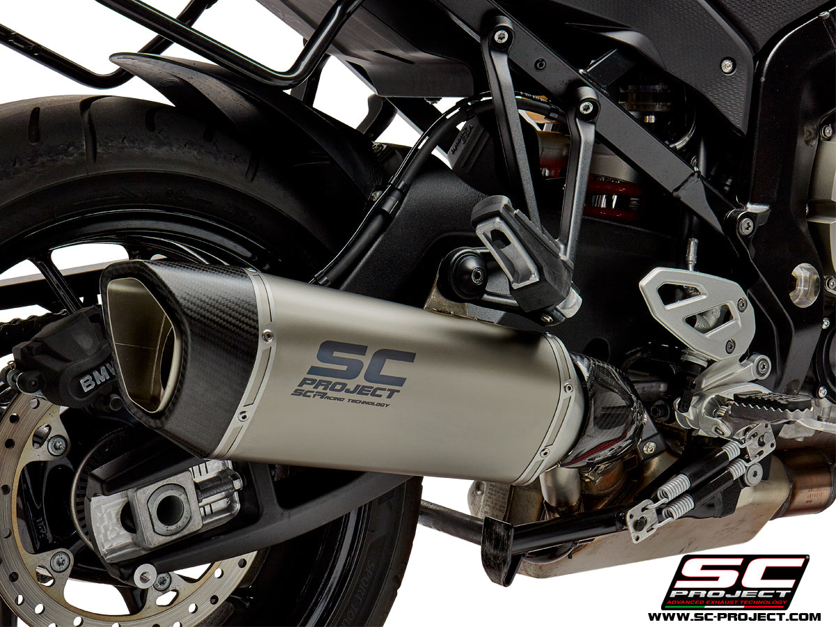Picture of SC1-R titanium exhaust, low mount
