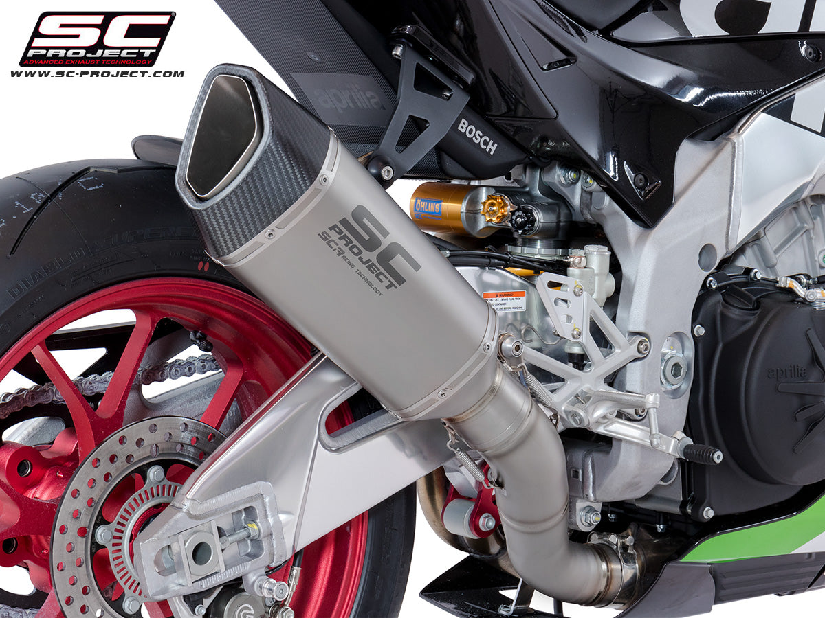 Picture of SC1-R titanium exhaust
