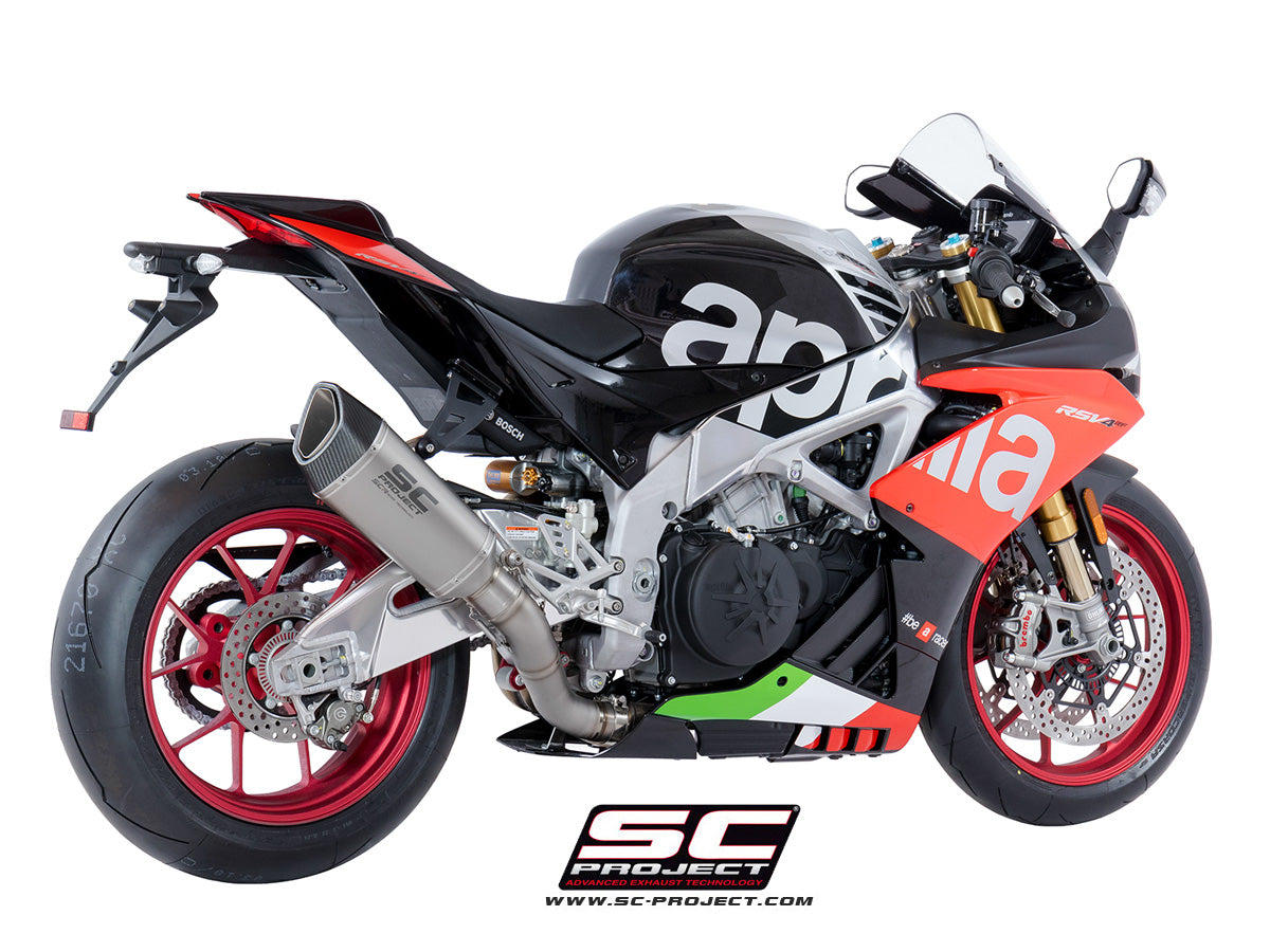 Picture of SC1-R titanium exhaust