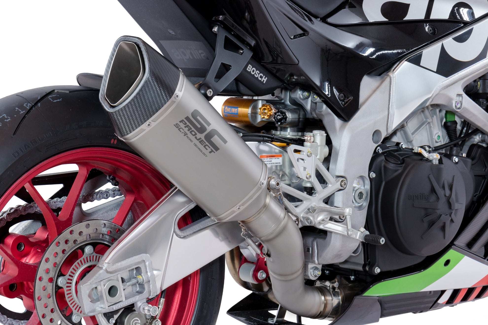 Picture of SC1-R titanium exhaust