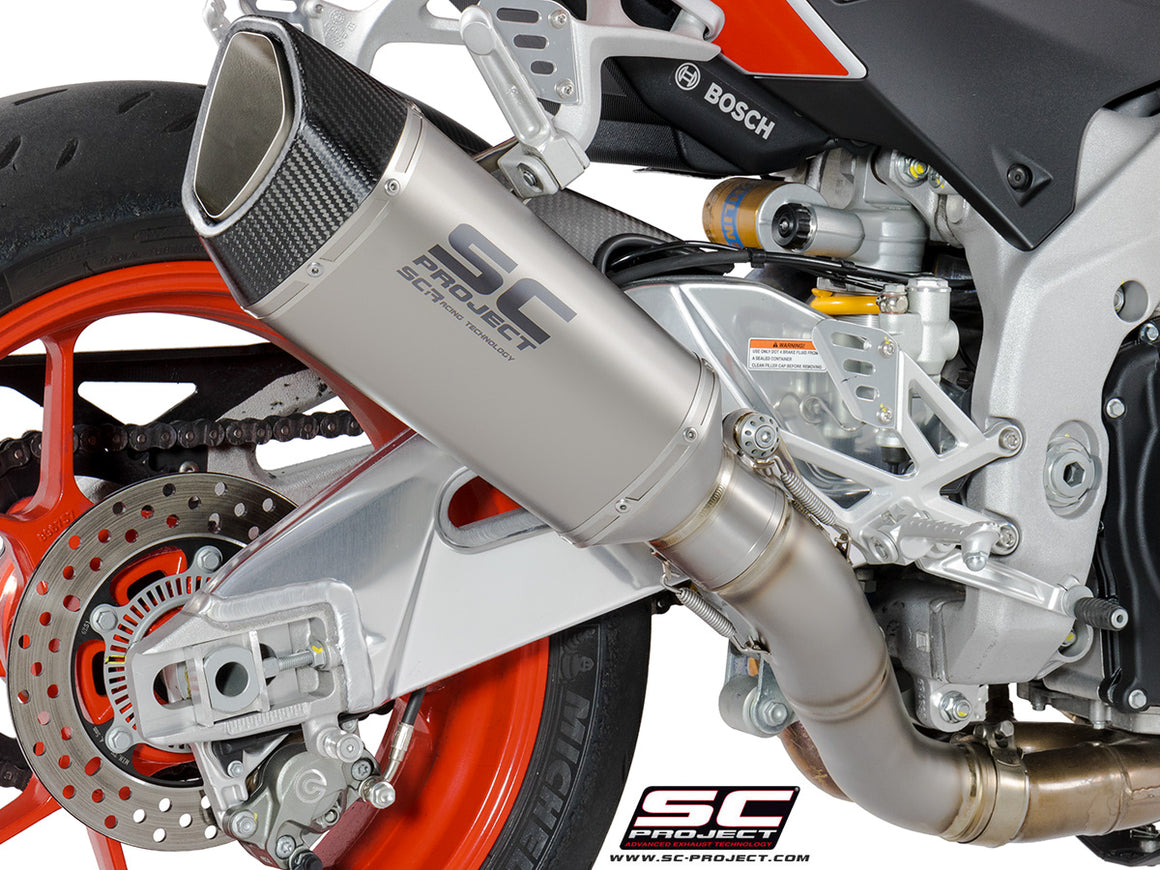 Picture of SC1-R titanium exhaust