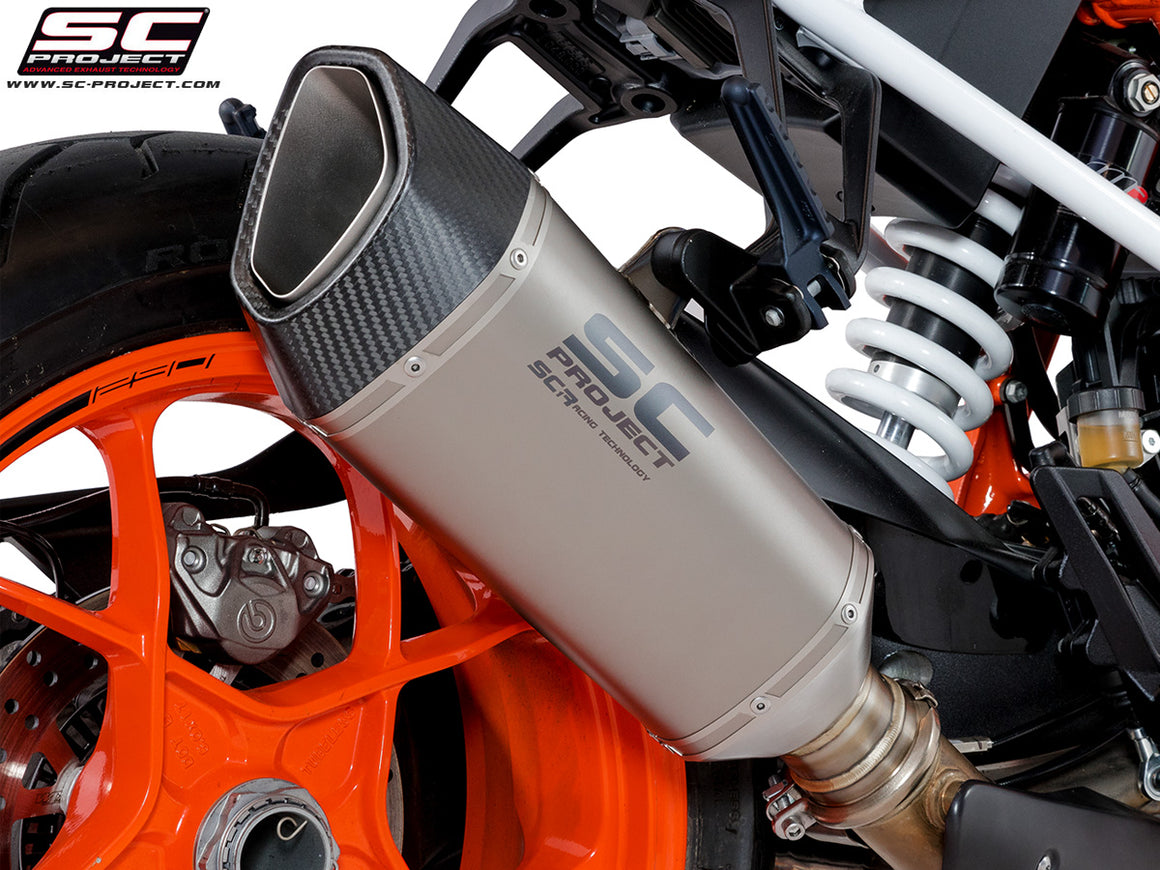 Picture of SC1-R titanium exhaust