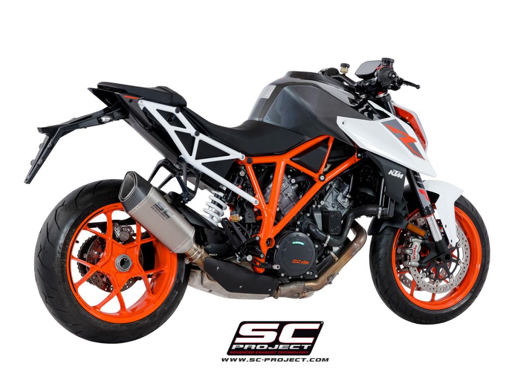 Picture of SC1-R titanium exhaust