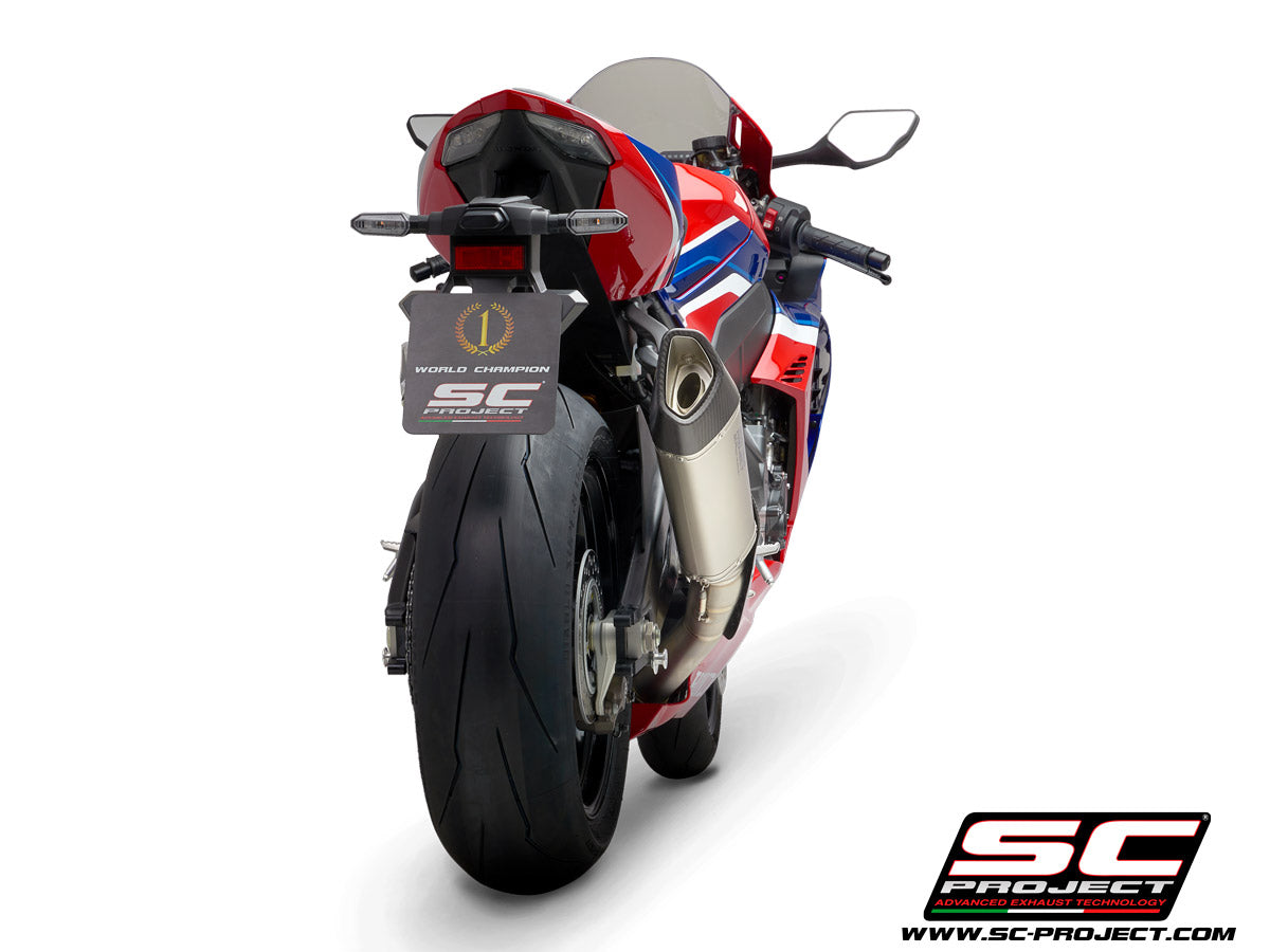 Picture of SC1-R titanium exhaust