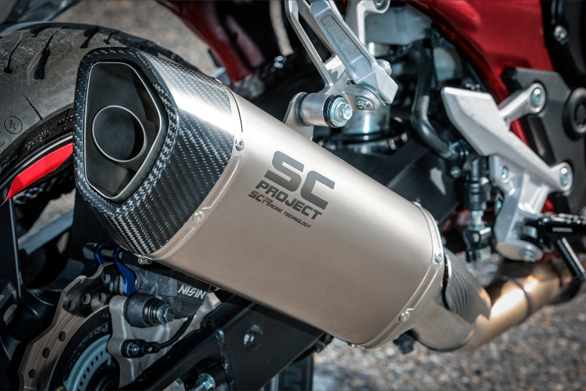 Picture of SC1-R titanium exhaust