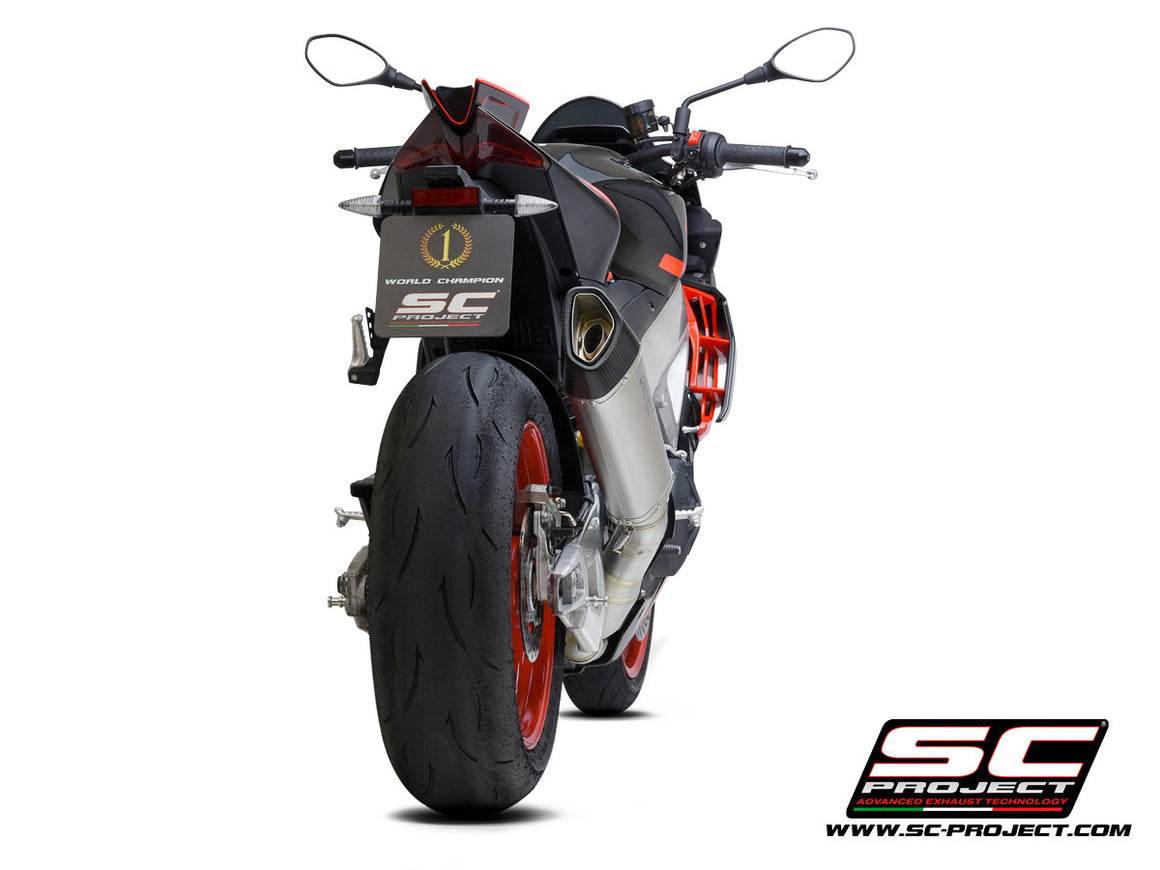 Picture of SC1-R titanium exhaust