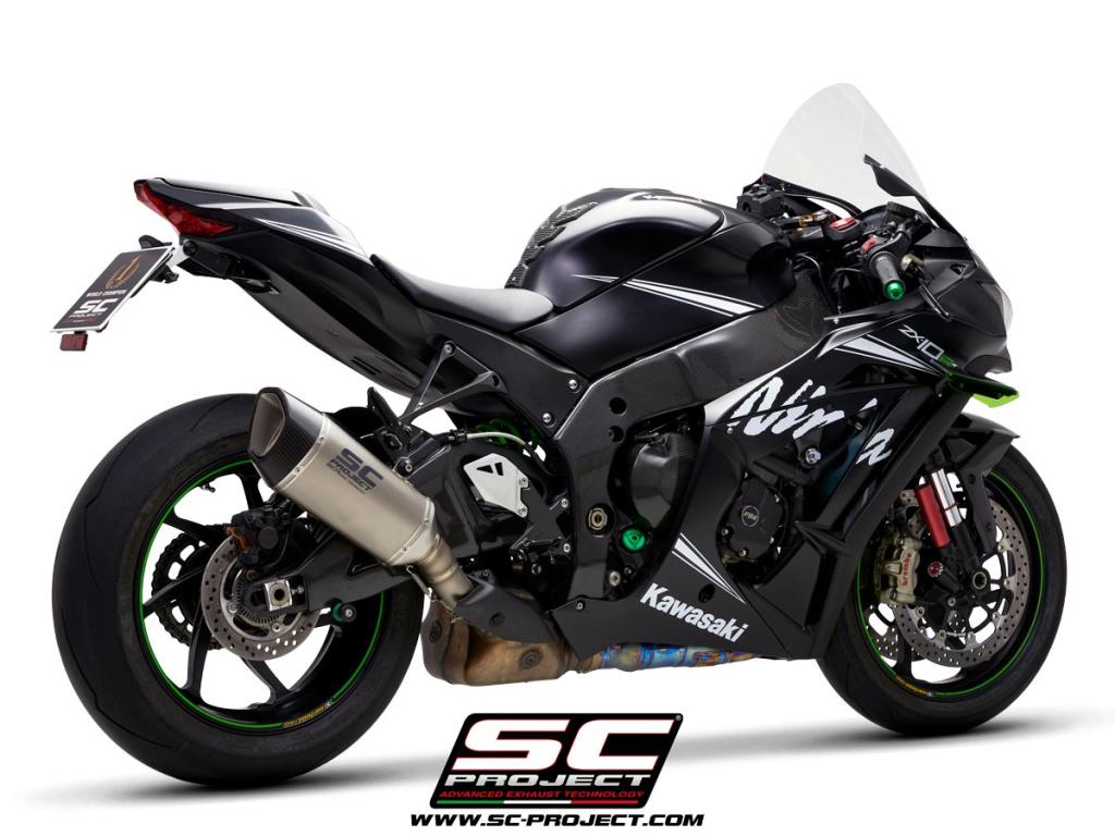 Picture of SC1-R titanium exhaust