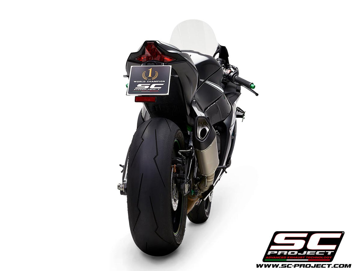 Picture of SC1-R titanium exhaust