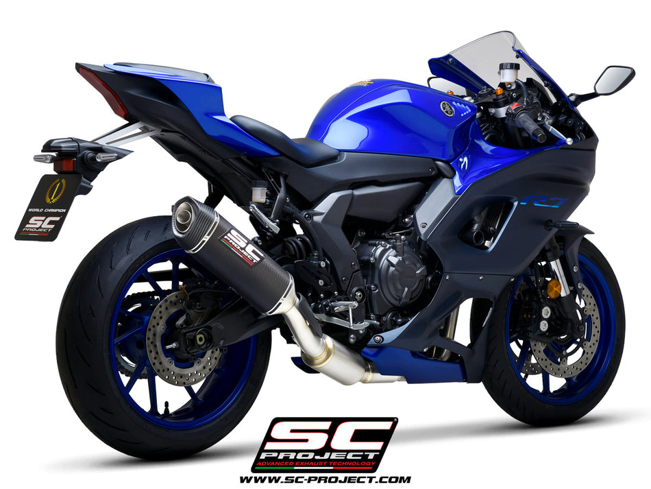 Picture of 2-1 Stainless steel full exhaust system, with SC1-S carbon fibre exhaust