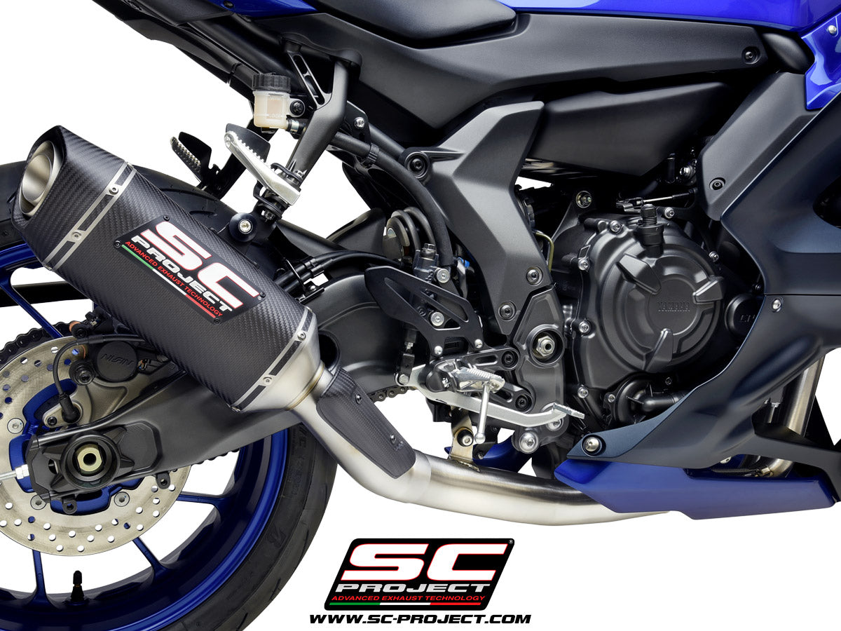Picture of 2-1 Stainless steel full exhaust system, with SC1-S carbon fibre exhaust