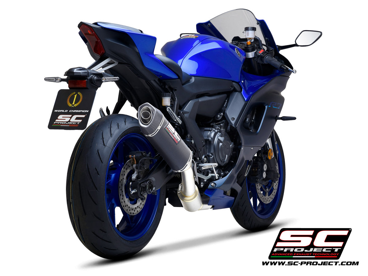 Picture of 2-1 Stainless steel full exhaust system, with SC1-S carbon fibre exhaust