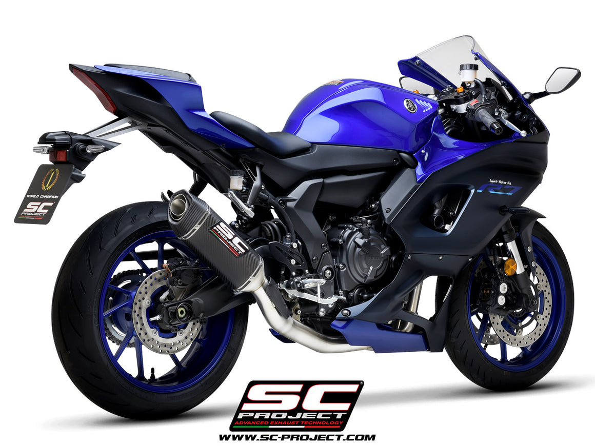 Picture of 2-1 Stainless steel full exhaust system, with SC1-S carbon fibre exhaust