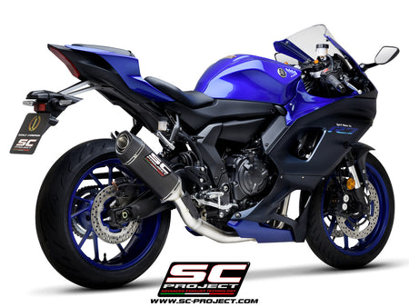 Picture of 2-1 Stainless steel full exhaust system, with SC1-S carbon fibre exhaust