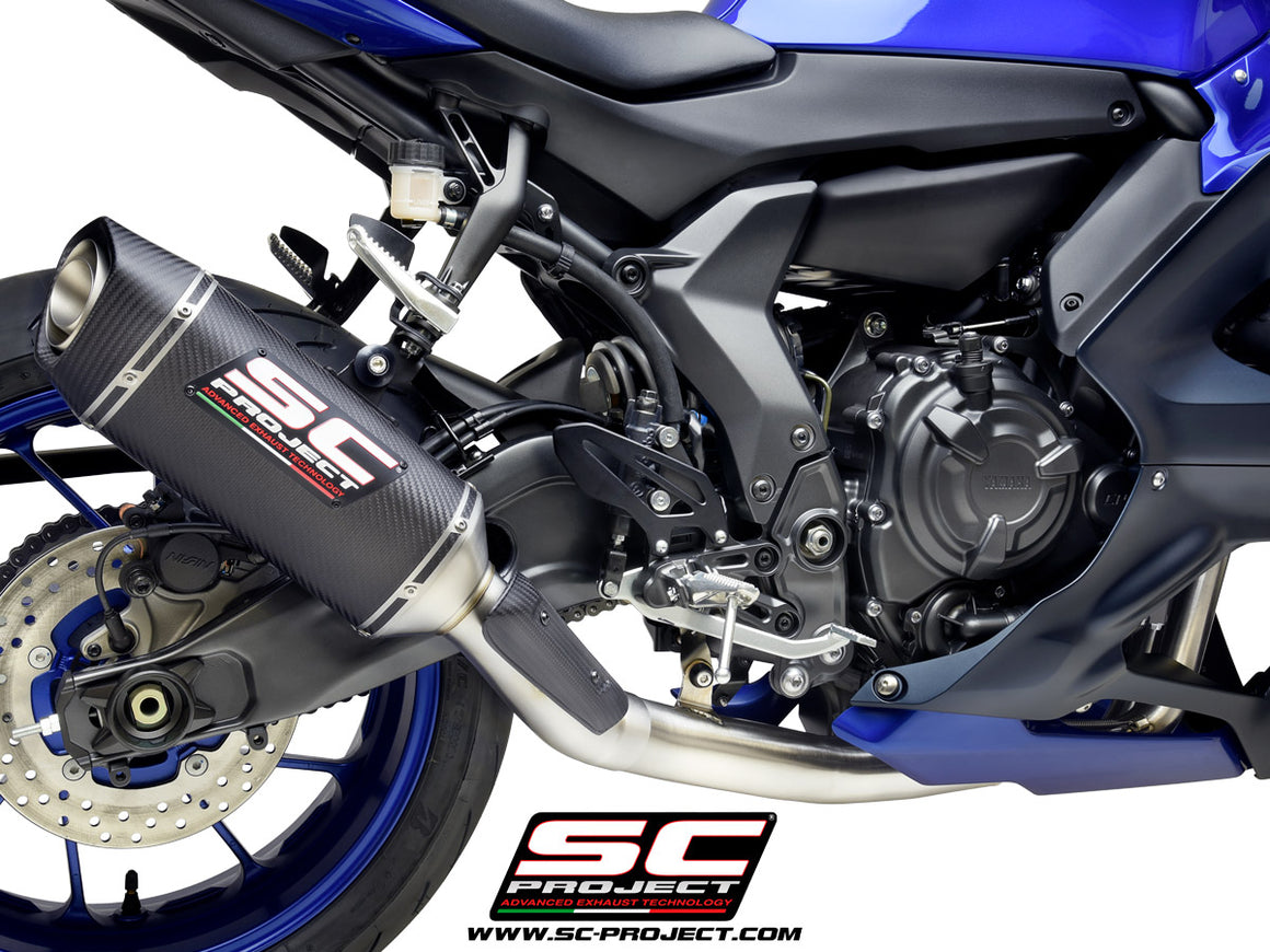 Picture of 2-1 Stainless steel full exhaust system, with SC1-S carbon fibre exhaust