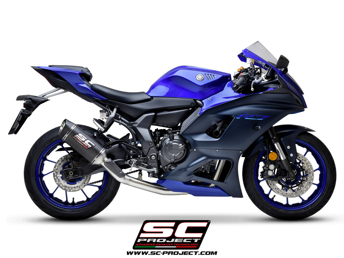 Picture of 2-1 Stainless steel full exhaust system, with SC1-S carbon fibre exhaust