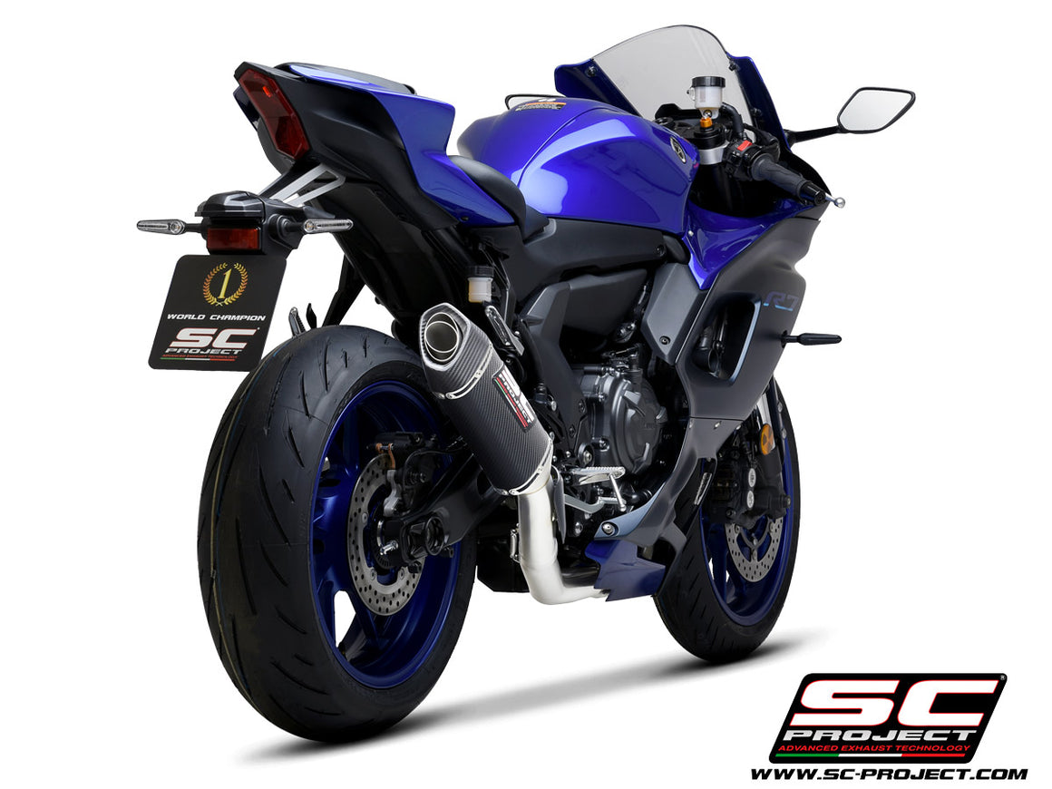 Picture of 2-1 Stainless steel full exhaust system, with SC1-S carbon fibre exhaust