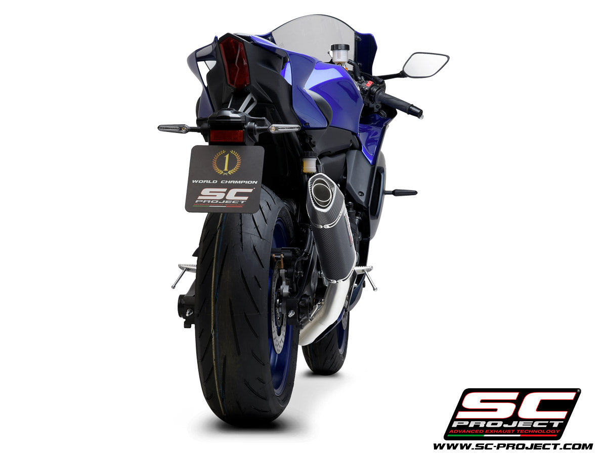 Picture of 2-1 Stainless steel full exhaust system, with SC1-S carbon fibre exhaust