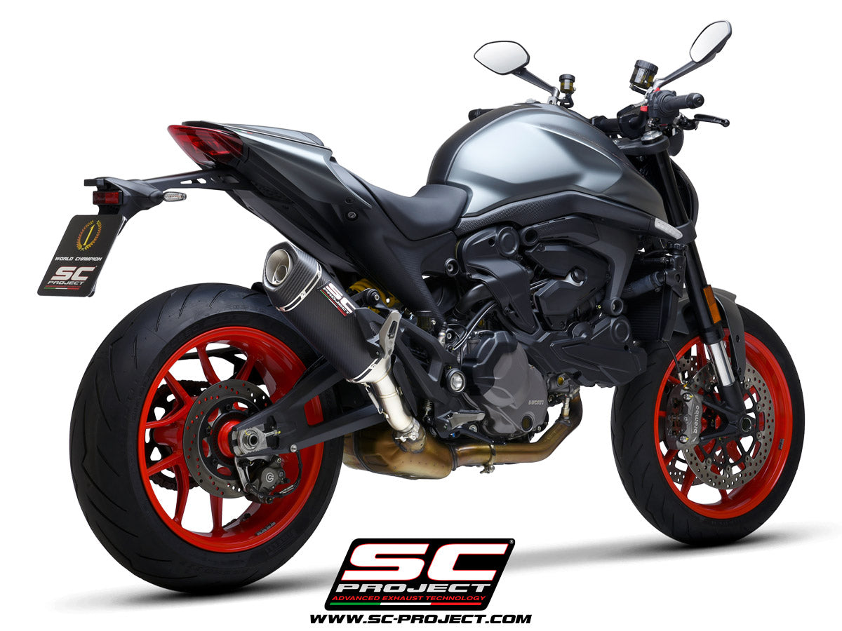 Picture of SC1-S carbon fibre exhaust