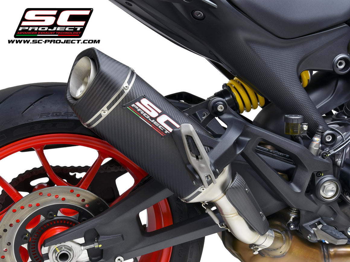Picture of SC1-S carbon fibre exhaust