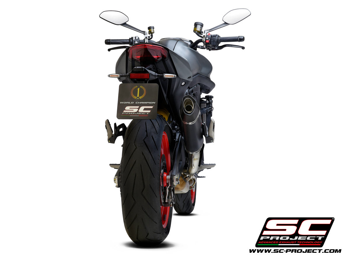 Picture of SC1-S carbon fibre exhaust