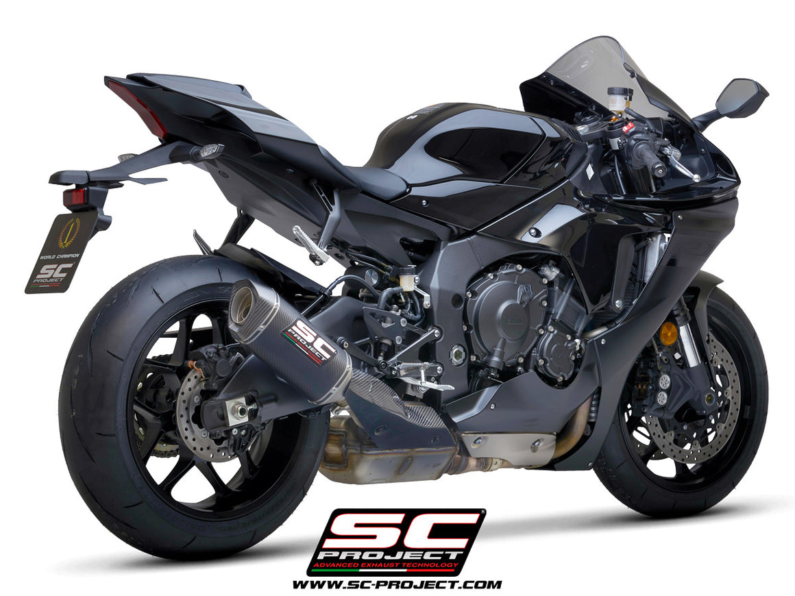 Picture of SC1-S carbon fibre exhaust