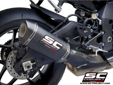 Picture of SC1-S carbon fibre exhaust