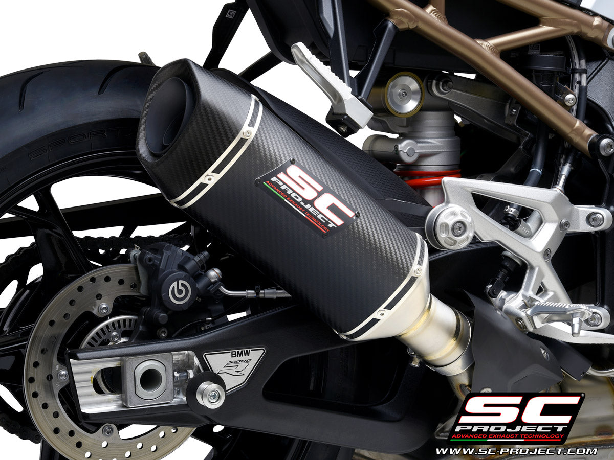 Picture of SC1-S carbon fibre exhaust
