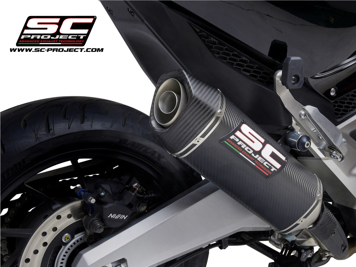 Picture of SC1-S carbon fibre exhaust