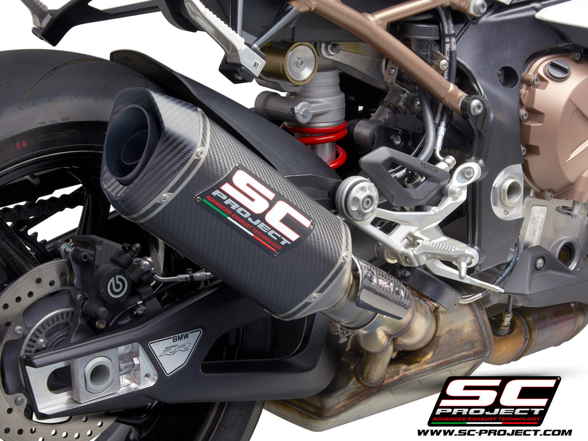 Picture of SC1-S carbon fibre exhaust