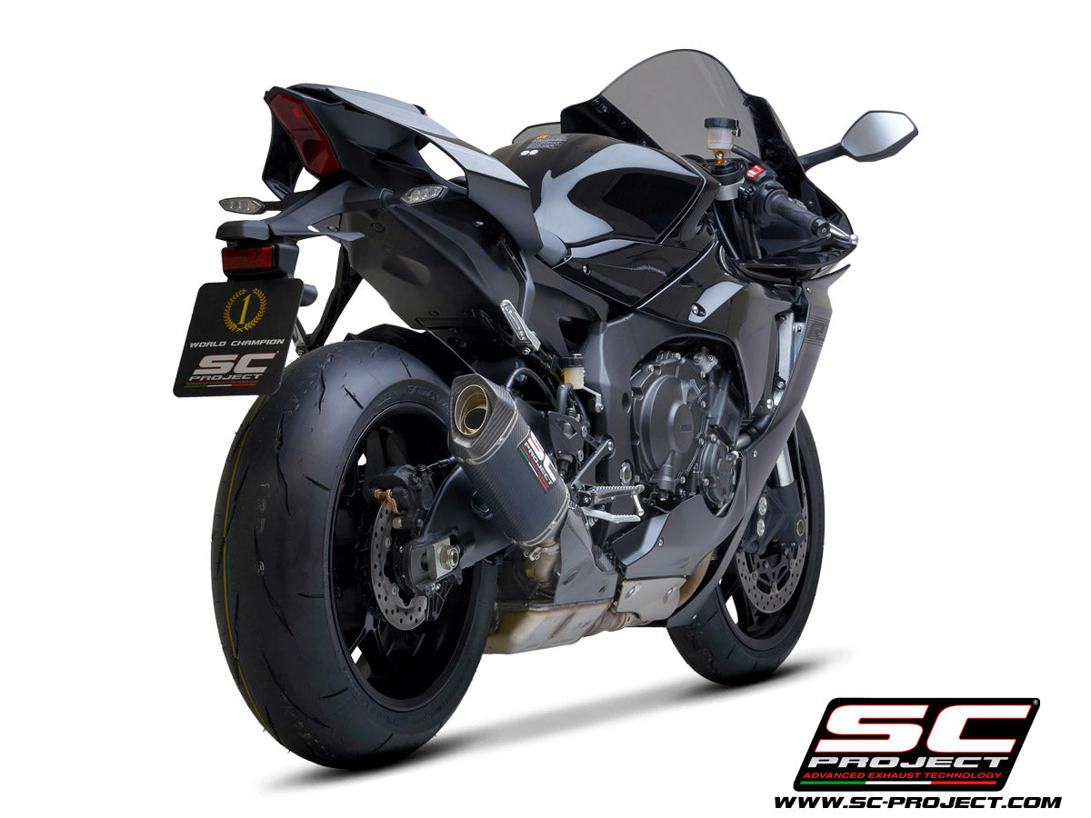 Picture of SC1-S carbon fibre exhaust