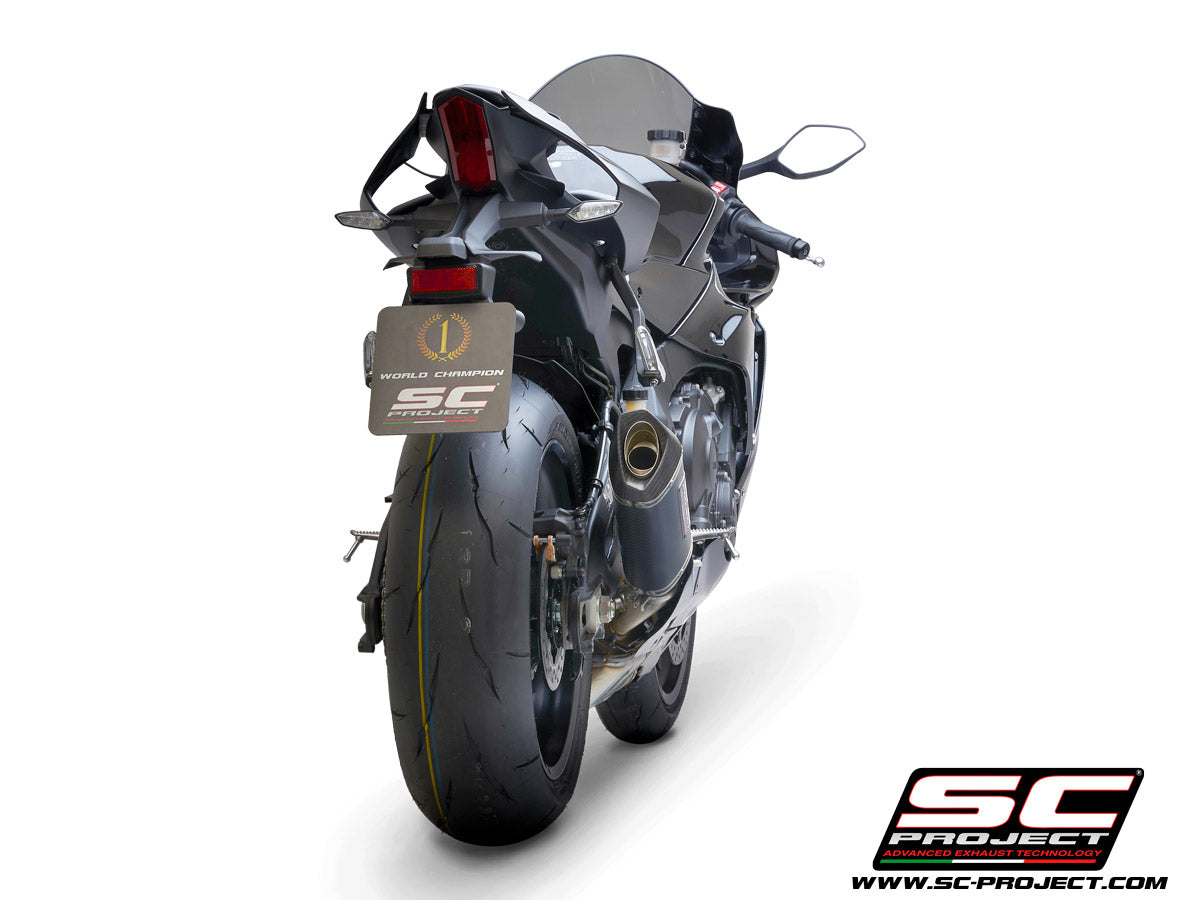 Picture of SC1-S carbon fibre exhaust