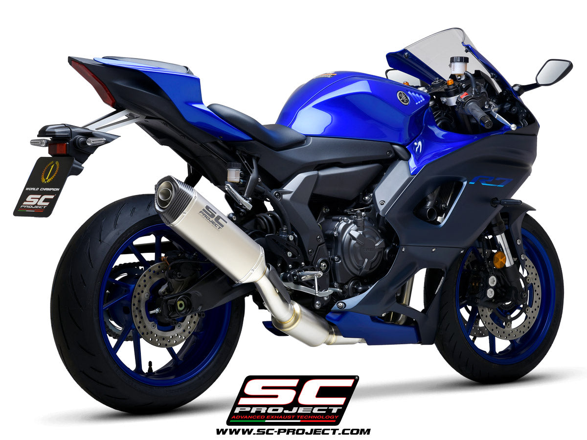 Picture of 2-1 Stainless steel full exhaust system, with SC1-S titanium exhaust