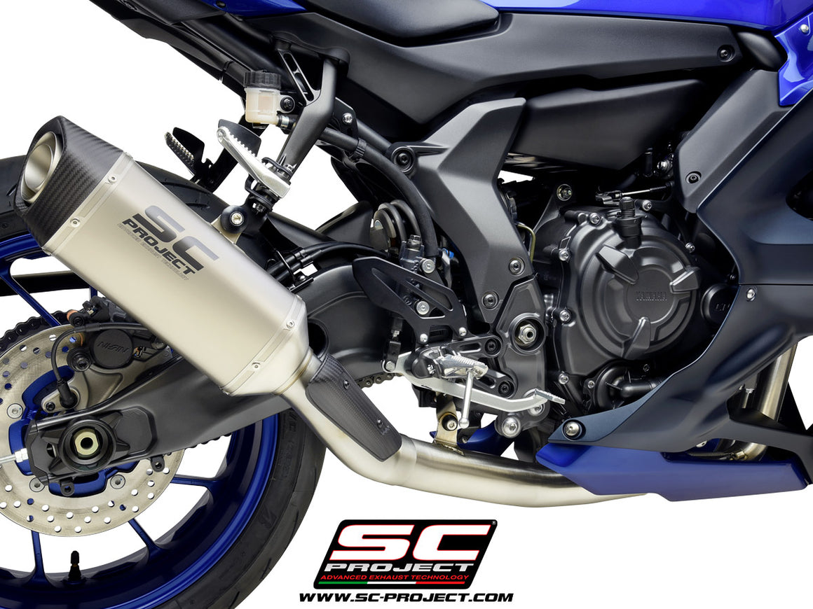 Picture of 2-1 Stainless steel full exhaust system, with SC1-S titanium exhaust