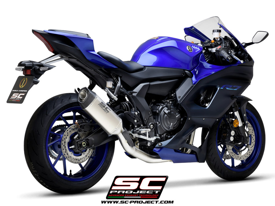 Picture of 2-1 Stainless steel full exhaust system, with SC1-S titanium exhaust 