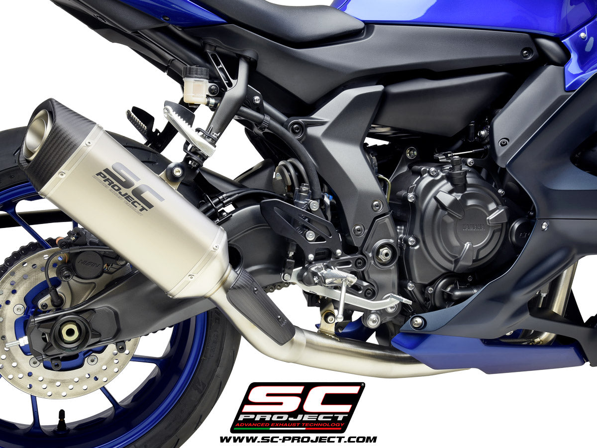 Picture of 2-1 Stainless steel full exhaust system, with SC1-S titanium exhaust 