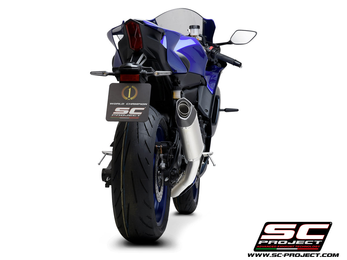 Picture of 2-1 Stainless steel full exhaust system, with SC1-S titanium exhaust 