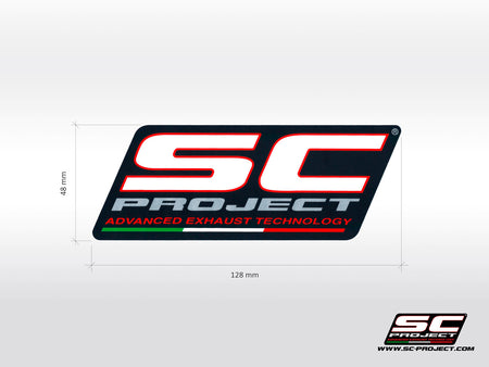 Picture of Small sticker CR-T 128x48 mm (3 pcs)