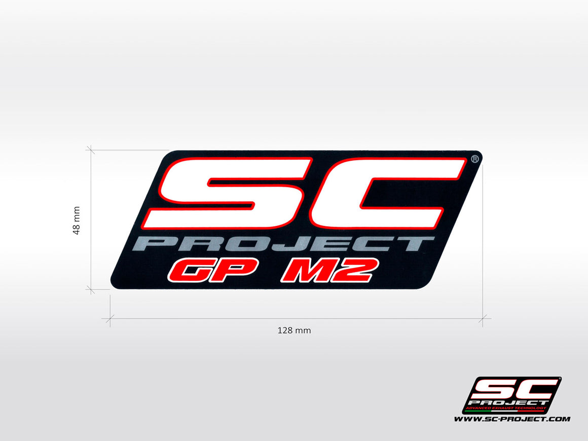 Picture of Small sticker GP-M2 128x48 mm (3 pcs)