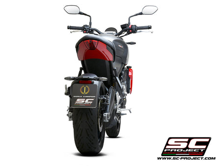 Picture of 3-1 Stainless steel full exhaust system, matt black, with STR-1 exhaust